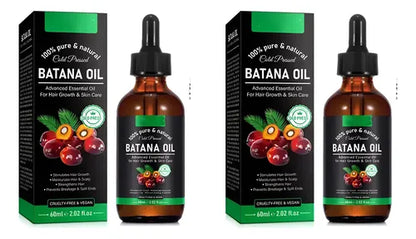 Batana Oil Original – Crecimiento Rápido del Cabello, Repara Caída y Cabello Dañado