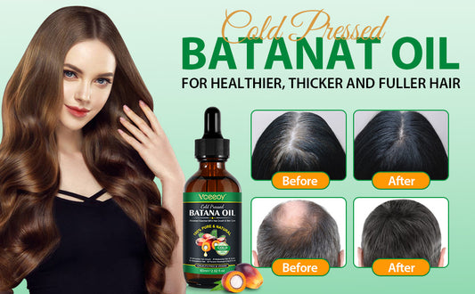 Batana Oil Original – Crecimiento Rápido del Cabello, Repara Caída y Cabello Dañado
