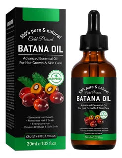 Batana Oil Original – Crecimiento Rápido del Cabello, Repara Caída y Cabello Dañado